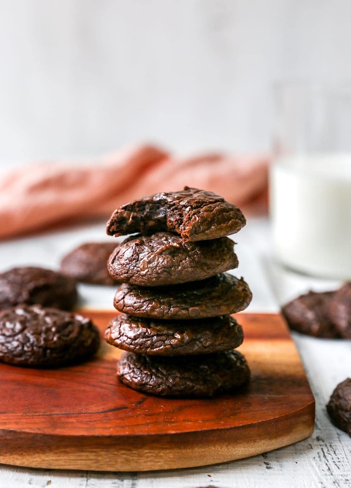 Brownie Cookies {Rich & Fudgy} - Two Peas & Their Pod