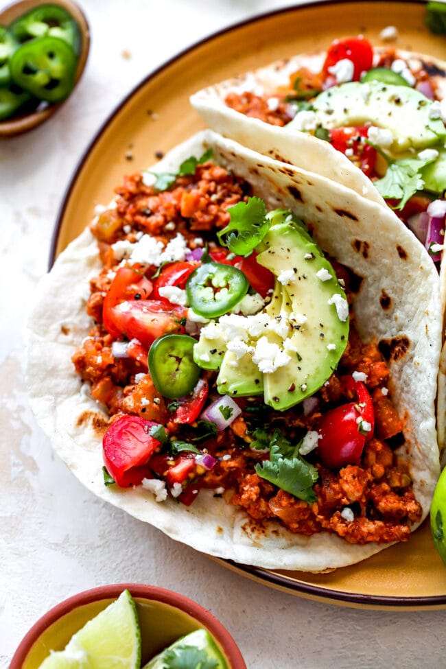 ground turkey tacos