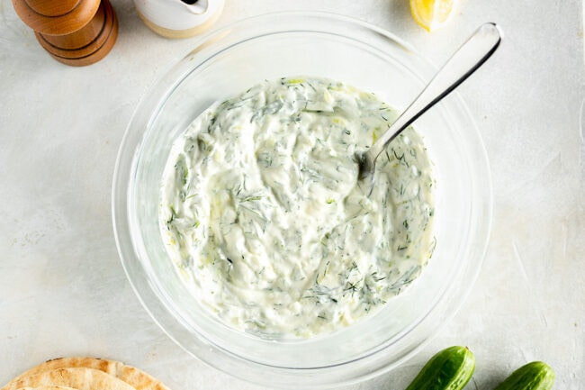 how to make tzatziki sauce