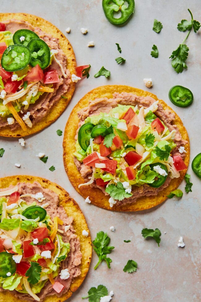 tostada recipe