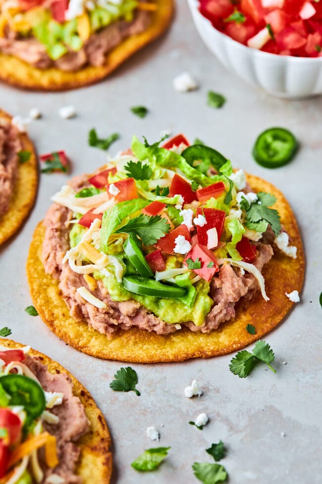 Mexican tostada