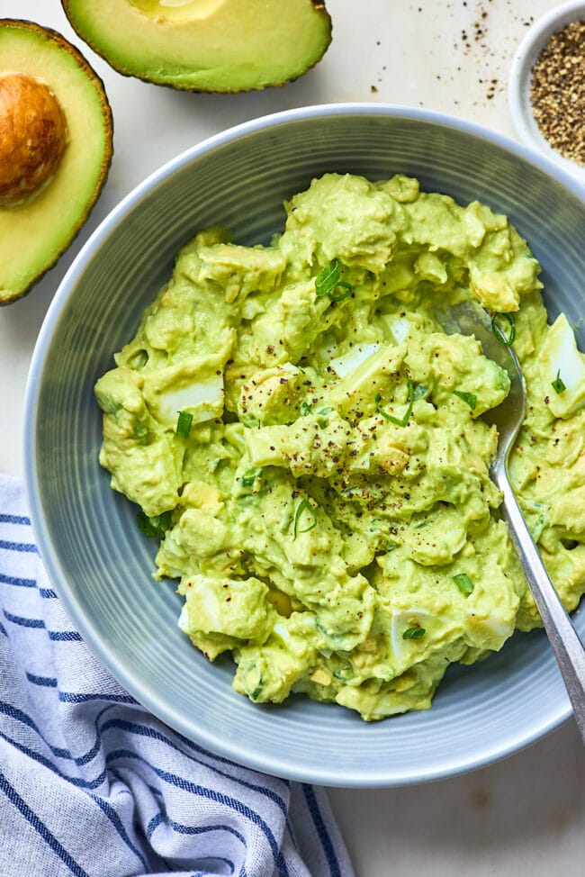 AVOCADO EGG SALAD, healthy salad for weight loss