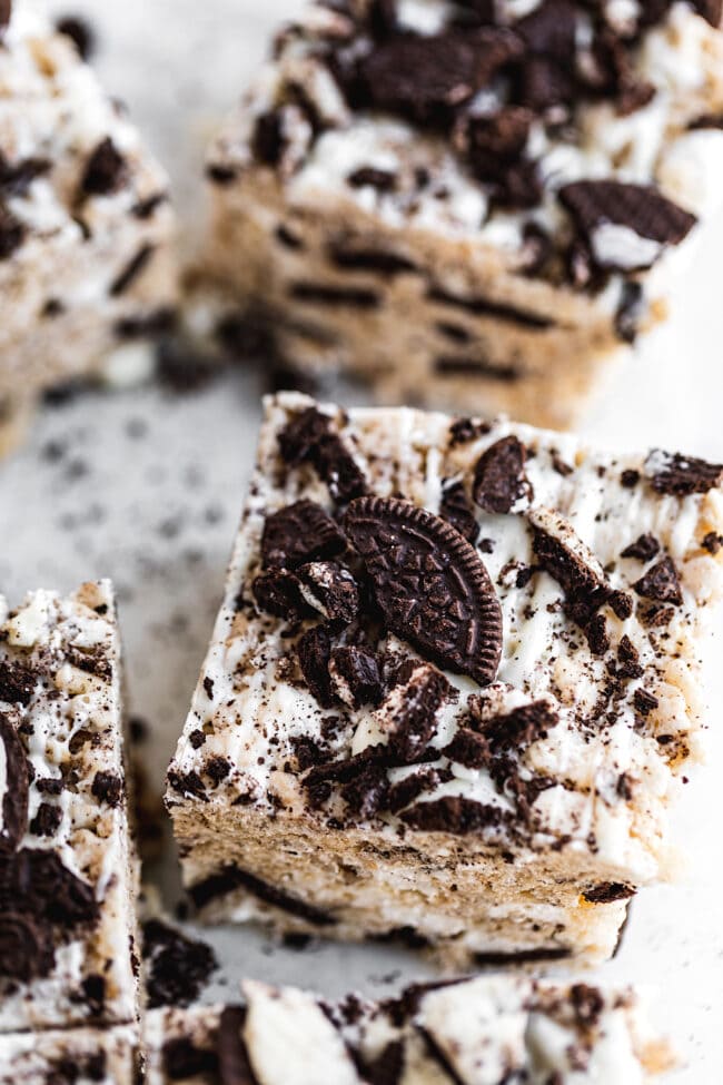 Oreo Rice Krispie Treats