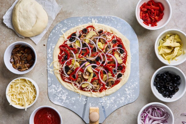 veggie pizza recipe