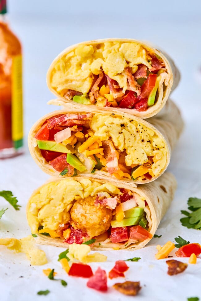 easy breakfast burritos