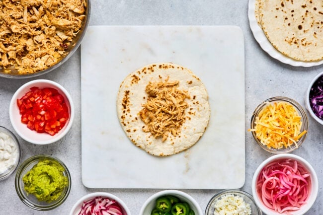 how to make chipotle chicken tacos