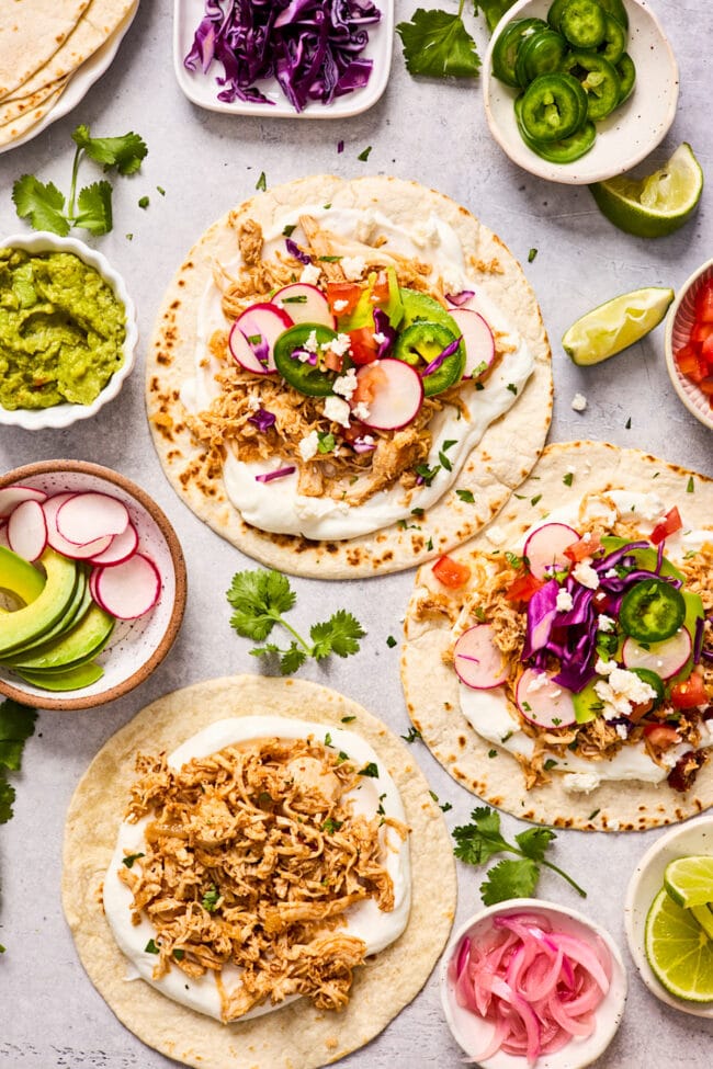 easy chipotle chicken tacos