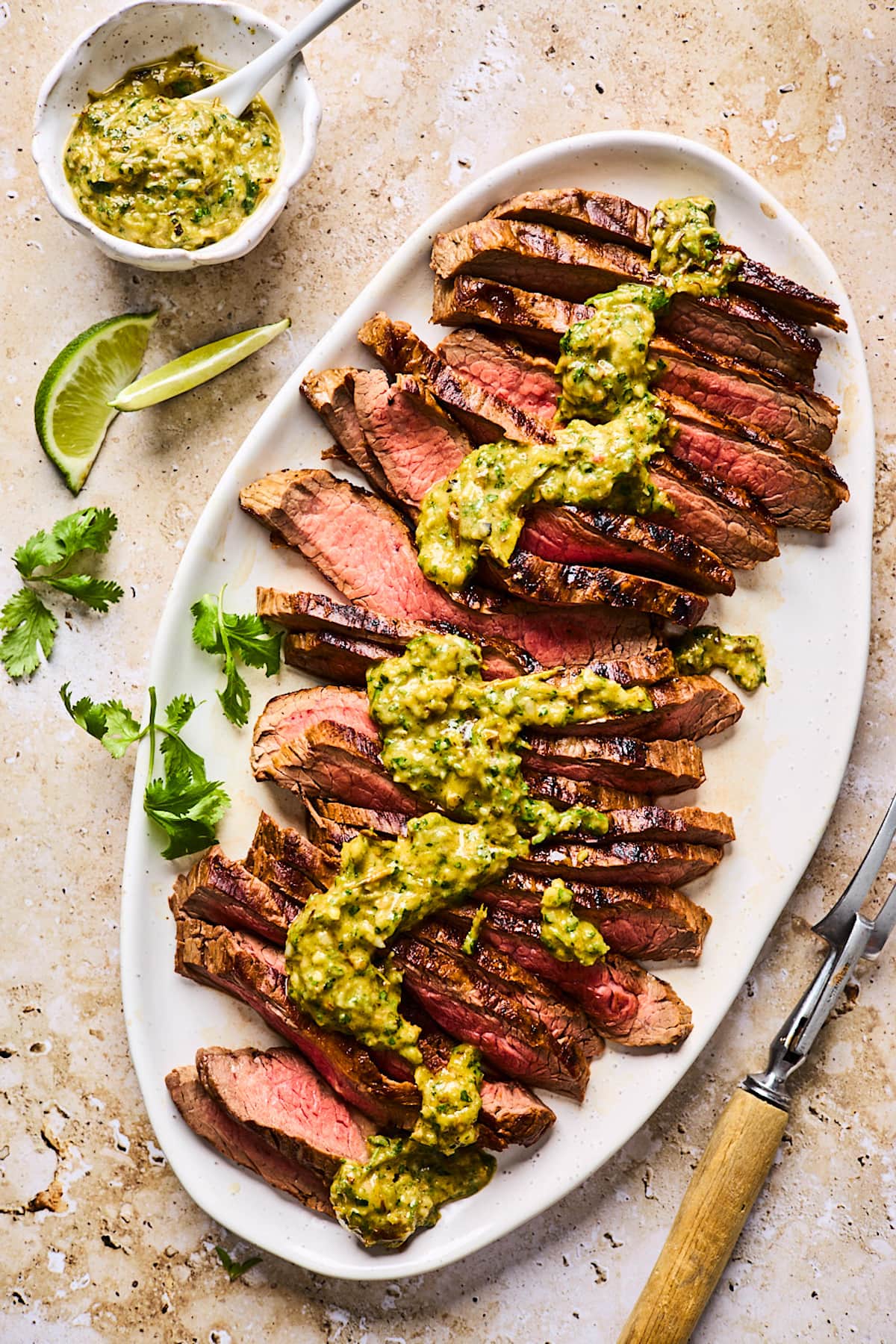 Grilled Flank Steak With Chimichurri Recipe