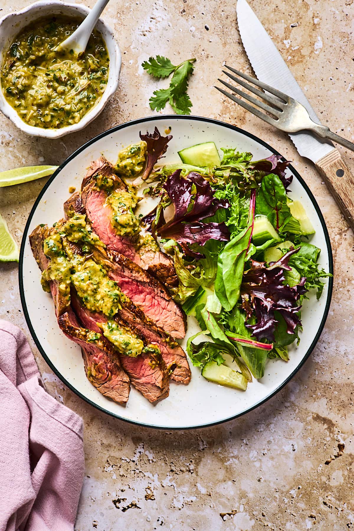 Flank Steak with Chimichurri Sauce Two Peas & Their Pod