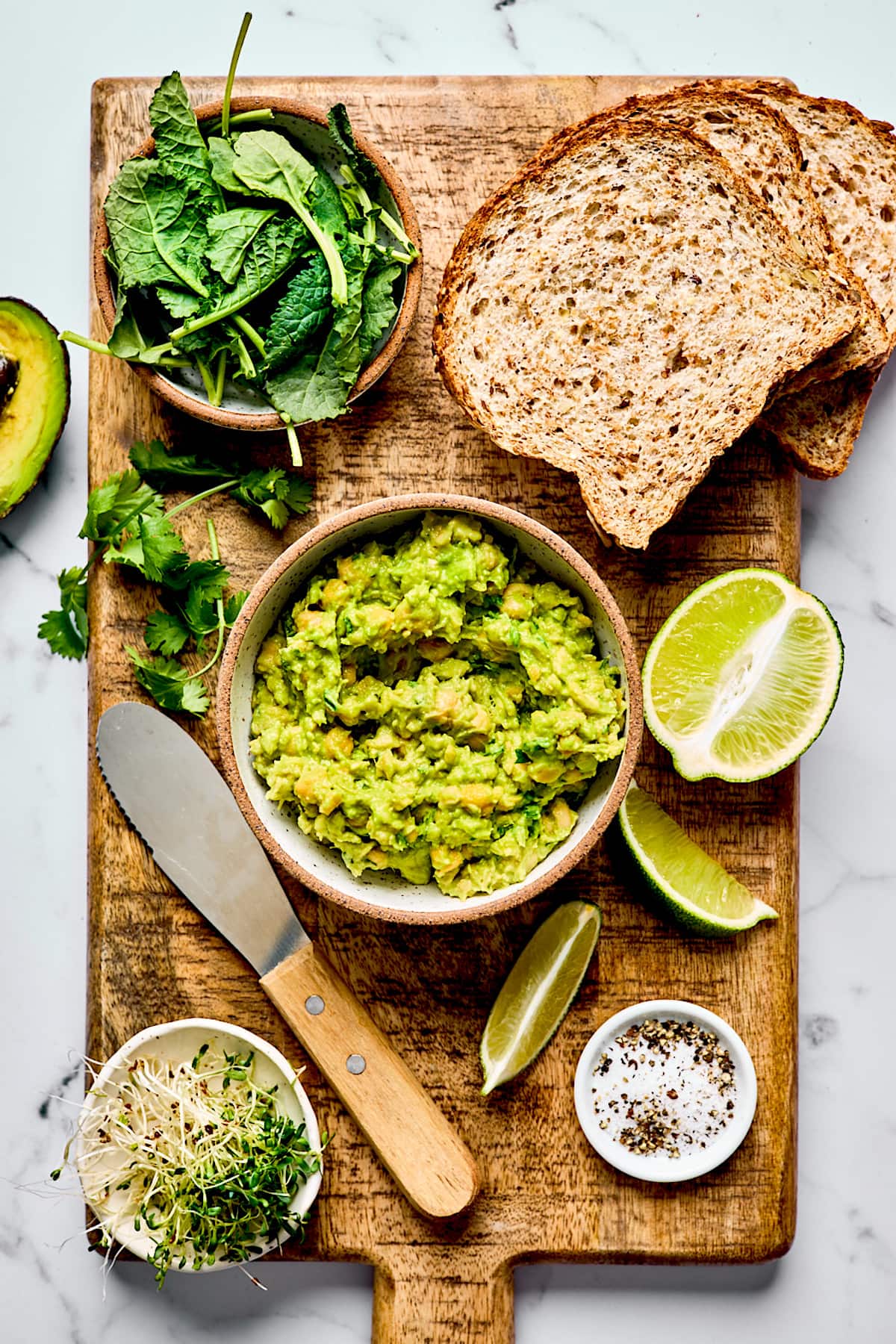Smashed Chickpea Avocado Salad Two Peas & Their Pod