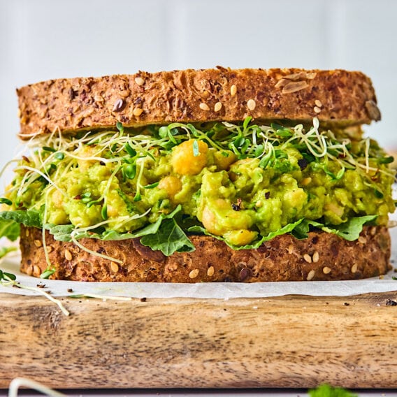 Smashed Chickpea Avocado Salad Two Peas & Their Pod