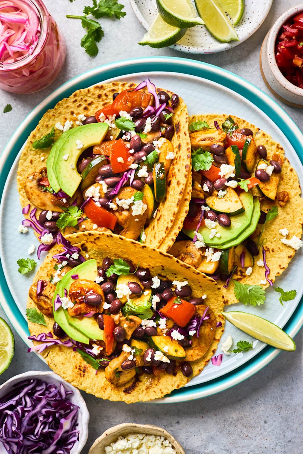 Easy Vegetarian Tacos 30 Minute Meal Two Peas Their Pod Easy Vegetarian Tacos 30 Minute Meal Two Peas Their Pod