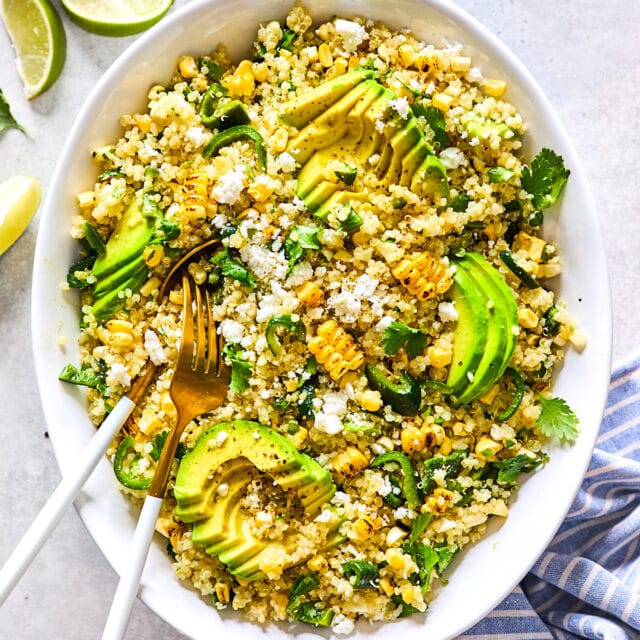 Corn & Avocado Quinoa Salad Two Peas & Their Pod