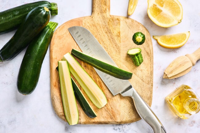 how to grill zucchini