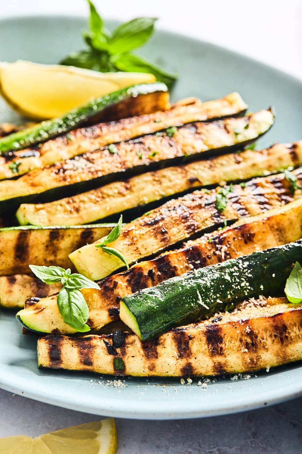 Grilled Zucchini {Easy &amp; Healthy} - Two Peas &amp; Their Pod