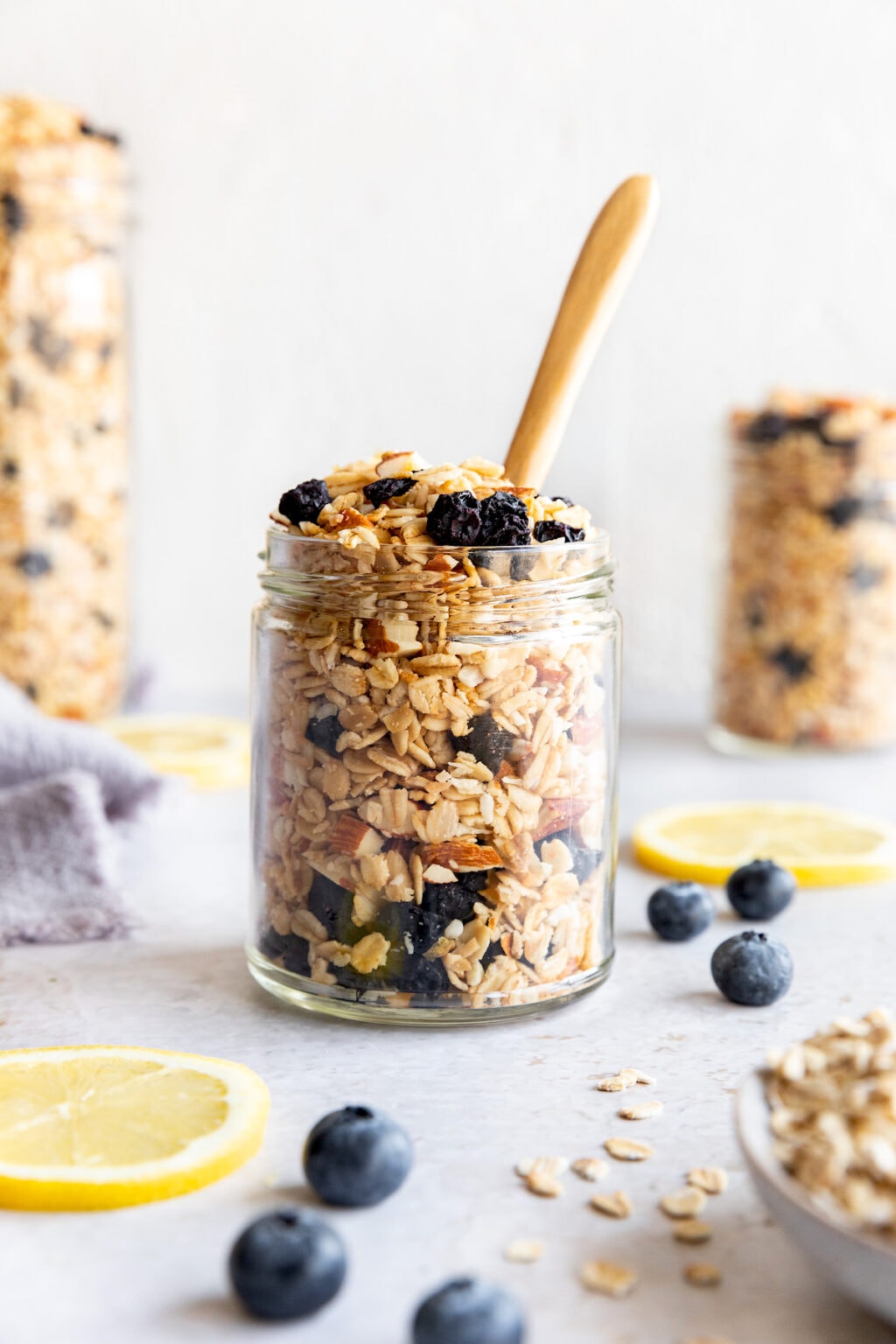 Lemon Blueberry Granola Two Peas & Their Pod