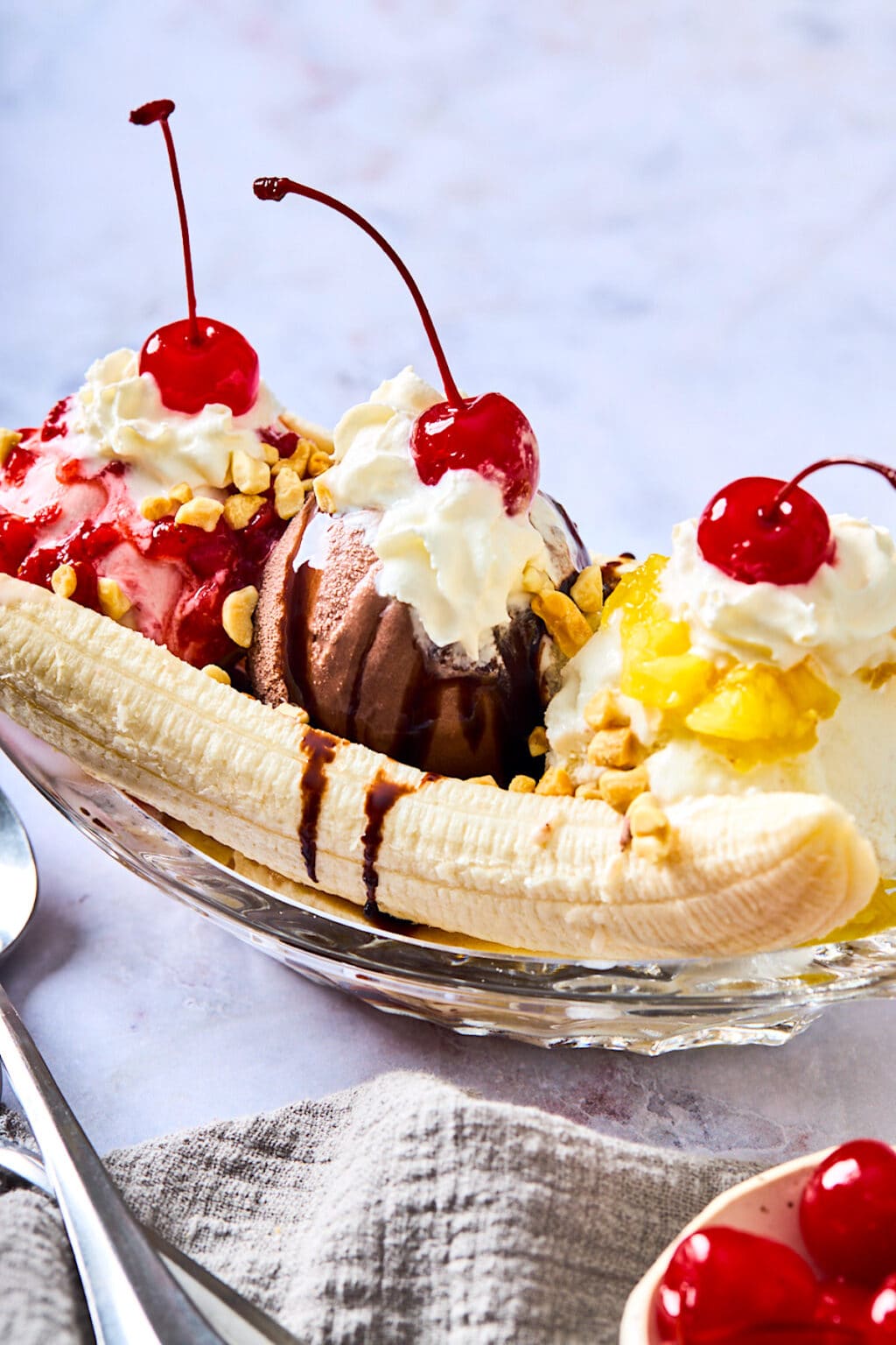 Banana Split Recipe {Classic} - Two Peas &amp; Their Pod