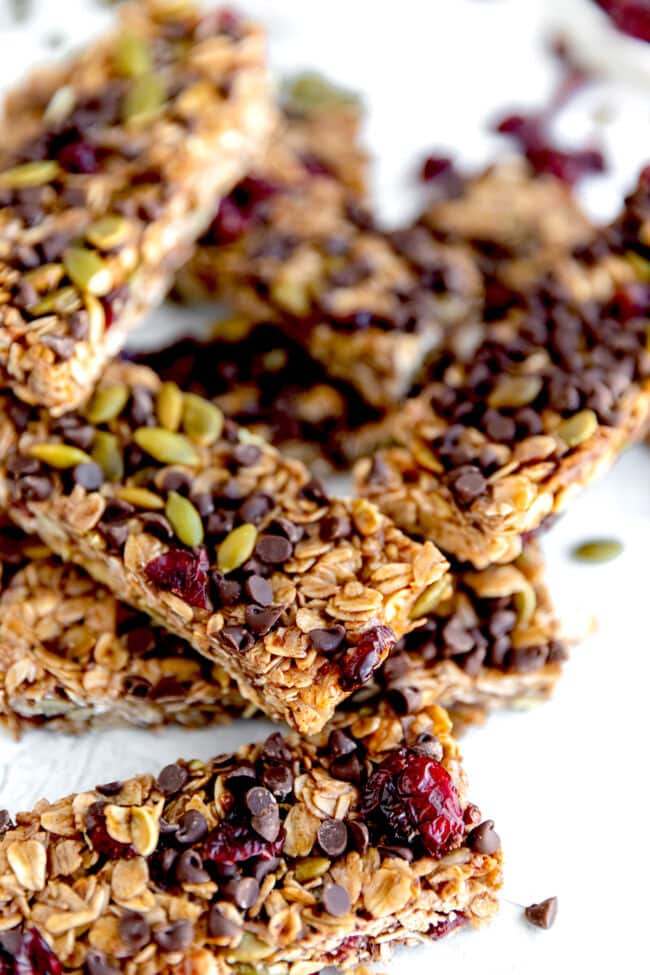 Nut-Free Homemade Granola Bars