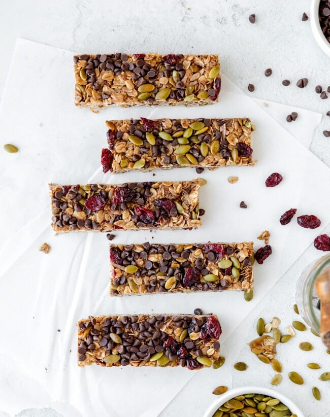 Homemade Nut-Free Granola Bars 