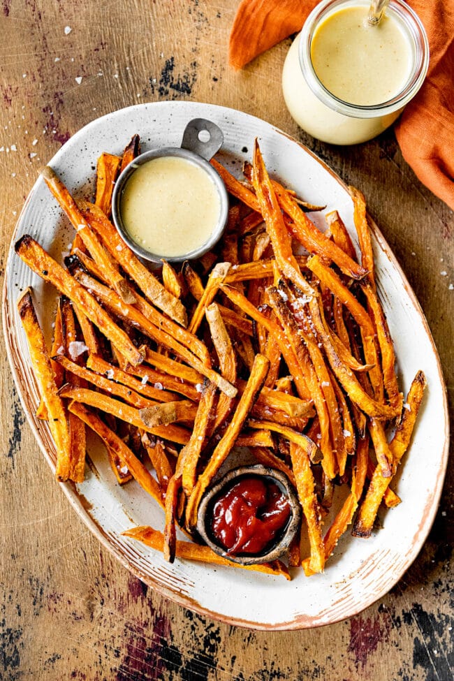 baked sweet potato fries