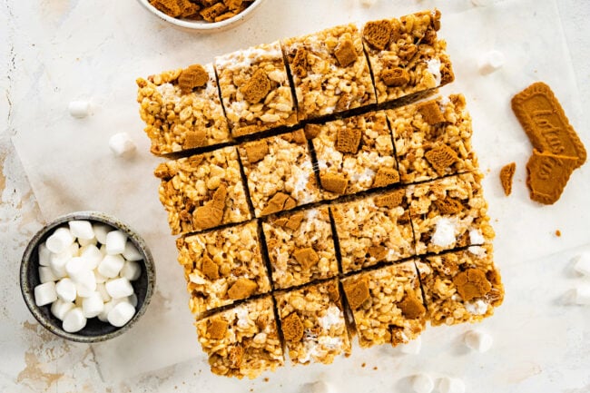 Biscoff Rice Krispie Treat Recipes