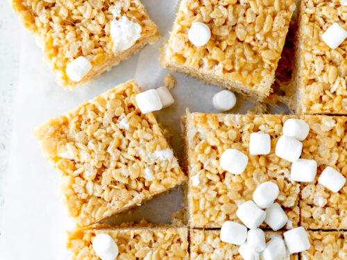 Peanut butter rice krispie treats sales