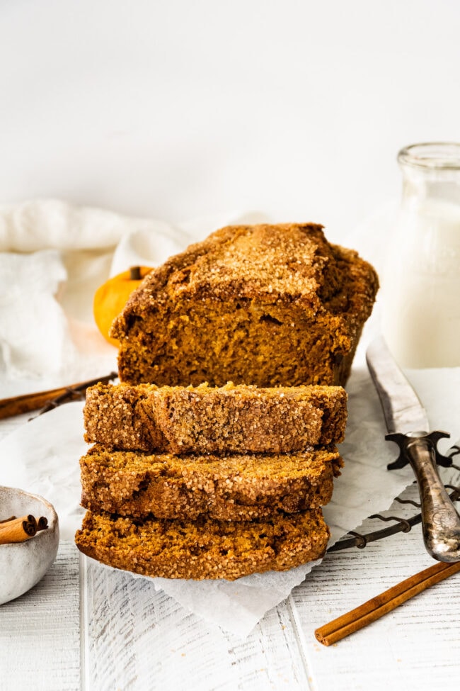 Pumpkin banana bread