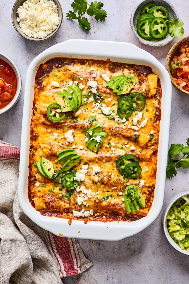 chicken enchiladas