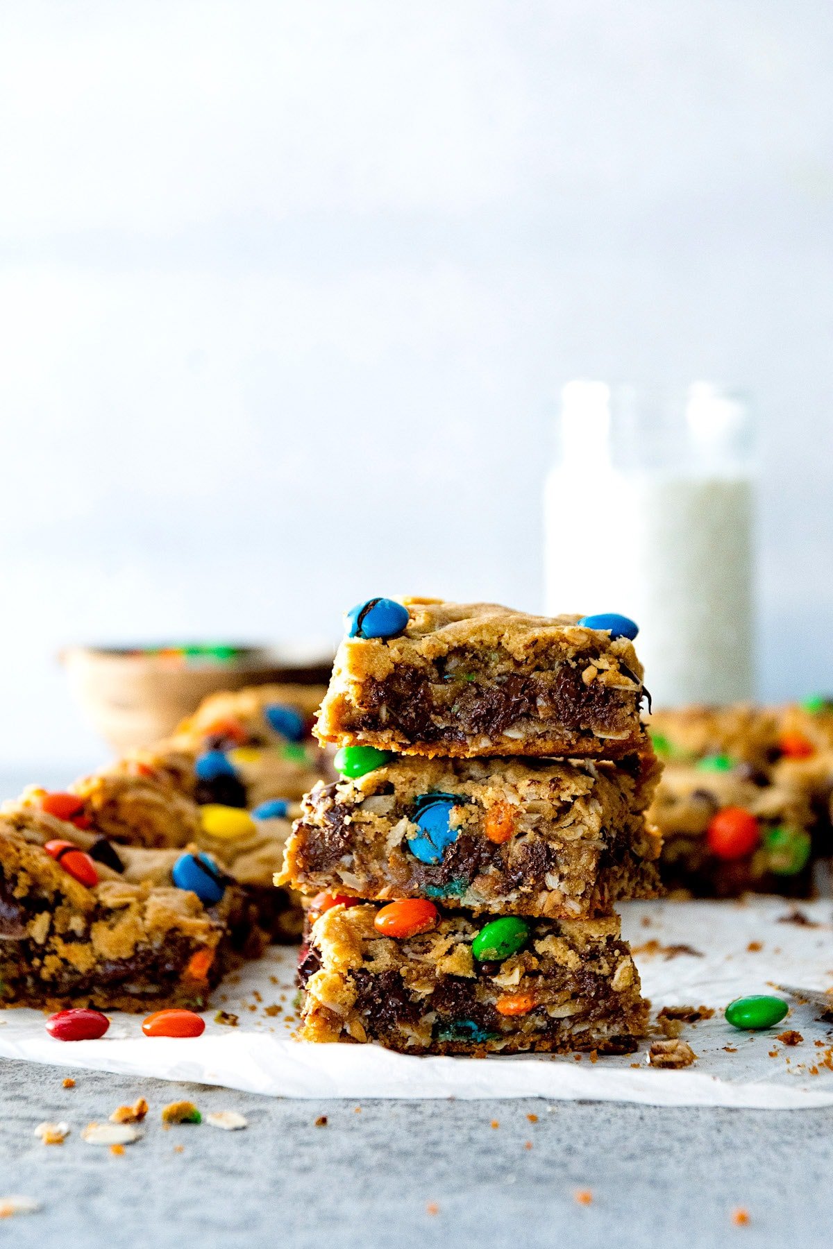 Monster Cookie Bars {Easy!} Two Peas & Their Pod