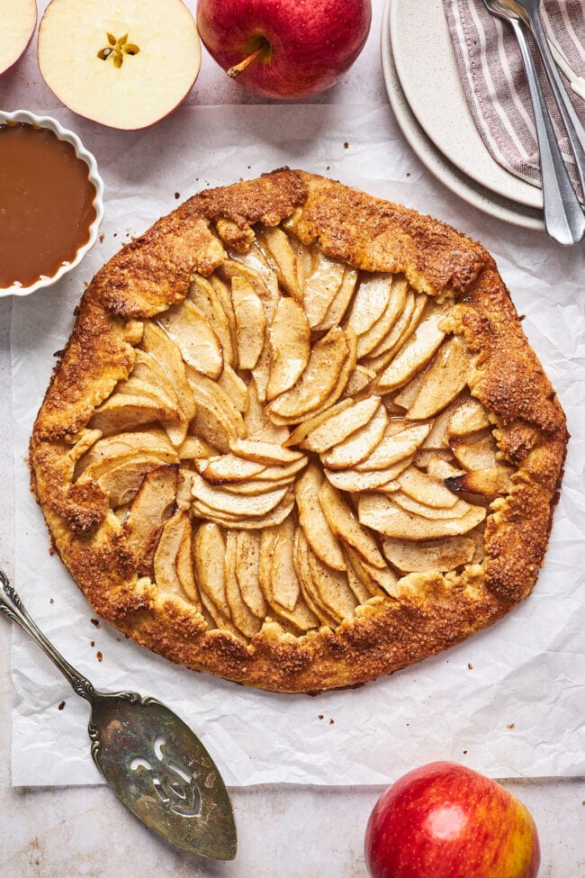 easy apple galette recipe