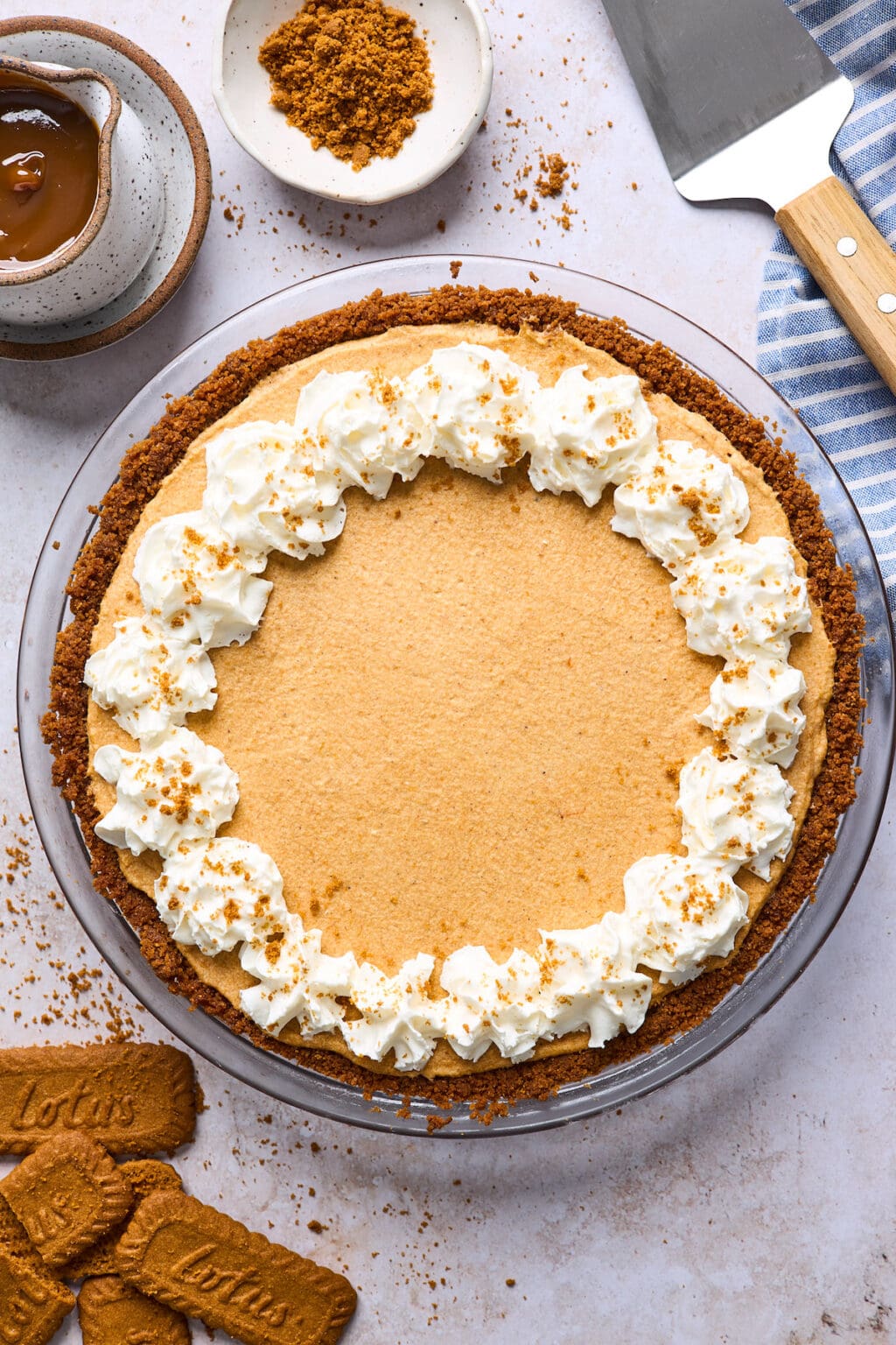 Biscoff Pumpkin Pie {Easy!} Two Peas & Their Pod