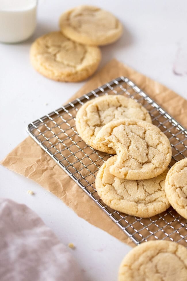 Easy Sugar Cookies (Small Batch) - Dessert for Two