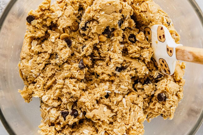 peanut butter oatmeal chocolate chip cookie recipe