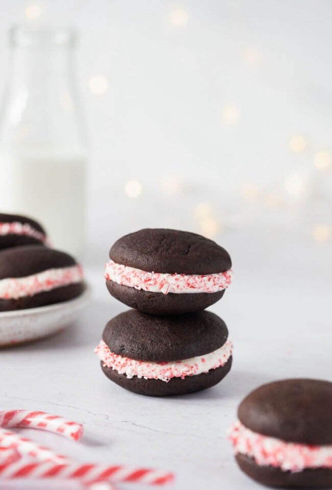 peppermint chocolate whoopie pie recipe