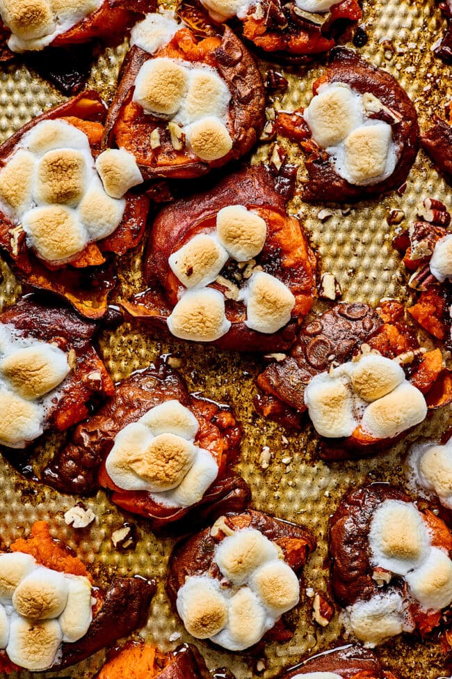 smashed sweet potatoes recipe