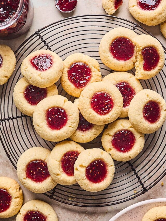 Thumbprint Cookies Two Peas & Their Pod