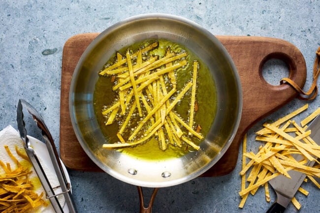 tortilla strips for chicken tortilla soup