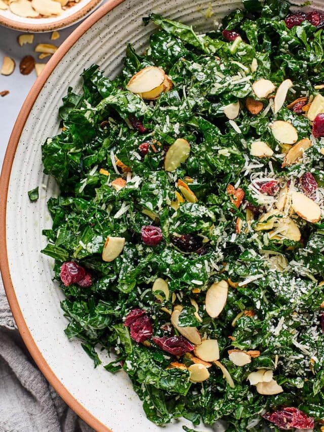 Simple Kale Salad Two Peas & Their Pod