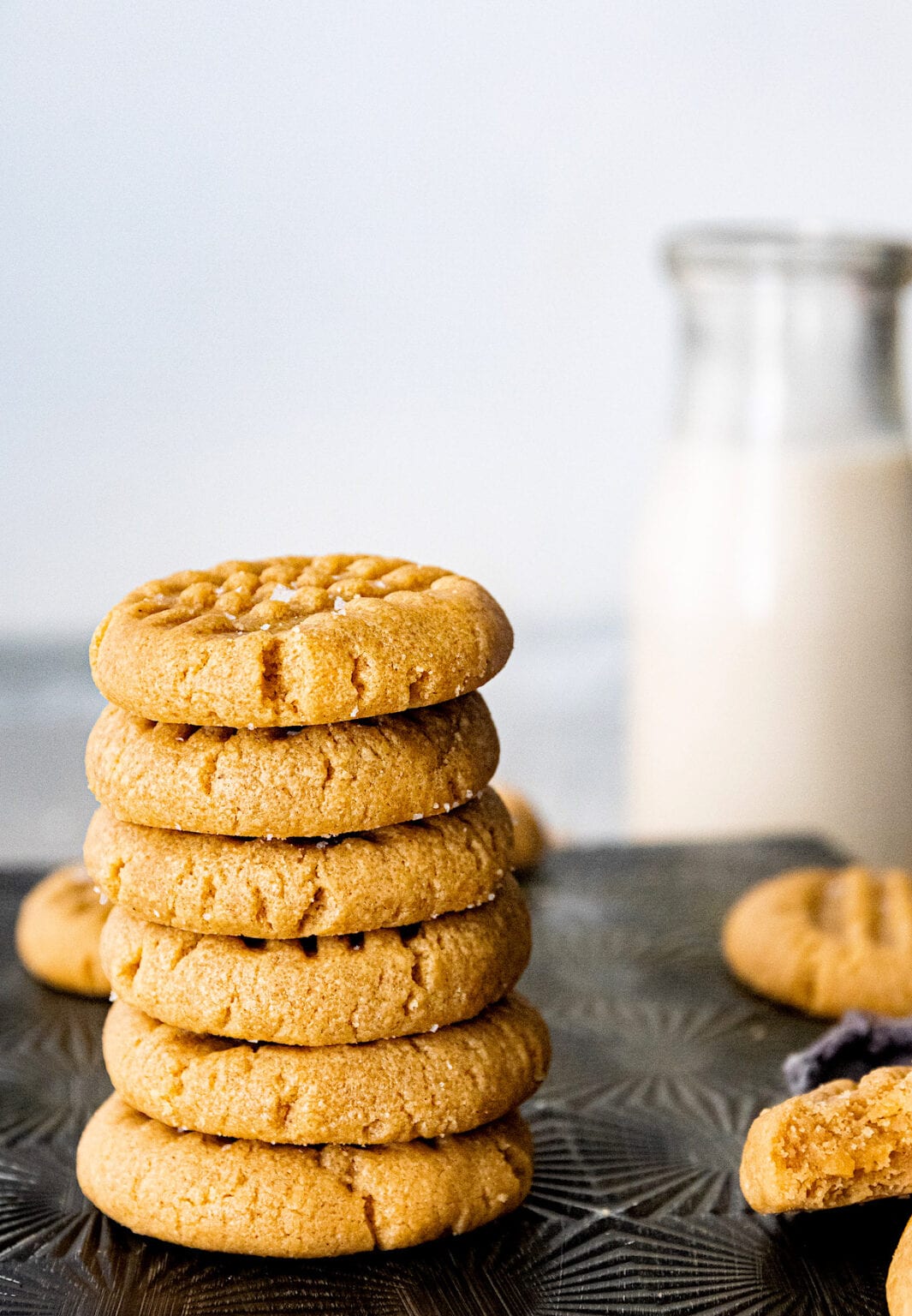 3 Ingredient Peanut Butter Cookies {Flourless} Two Peas & Their Pod