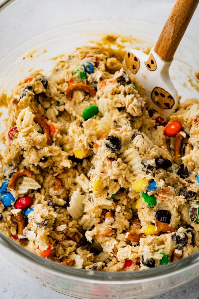 kitchen sink cookie dough in bowl