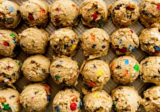 kitchen sink cookie dough balls