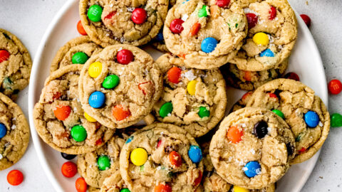 M&M Cookies (Best Ever!) - Two Peas & Their Pod