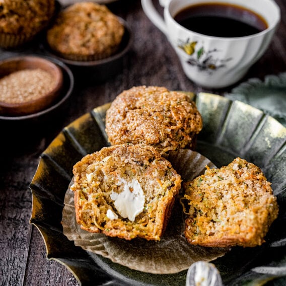 Zucchini Muffins {KidApproved!}