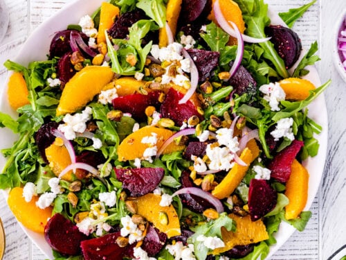beet salad dressing with orange juice Beet Salad