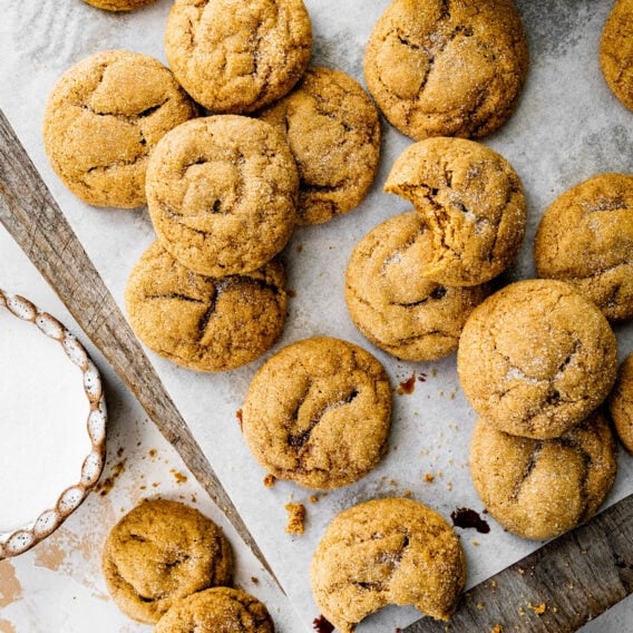 Pumpkin Gingersnap Cookies Two Peas & Their Pod