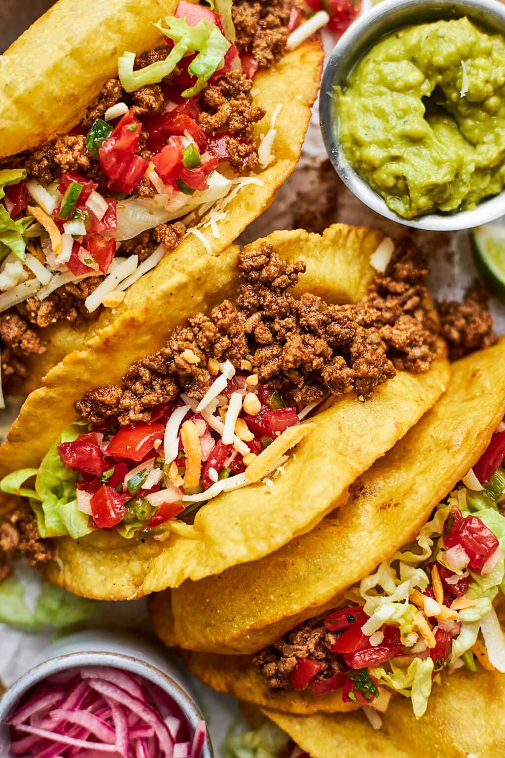 Ground Beef Tacos - Two Peas & Their Pod