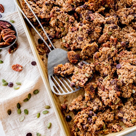 Chocolate Chip Cookie Granola Clusters Doctor Woao