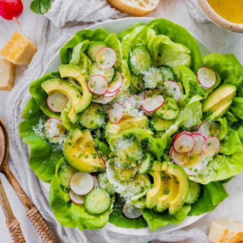 Butter Lettuce Salad - Two Peas & Their Pod