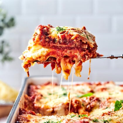 Best Lasagna Recipe - Two Peas & Their Pod