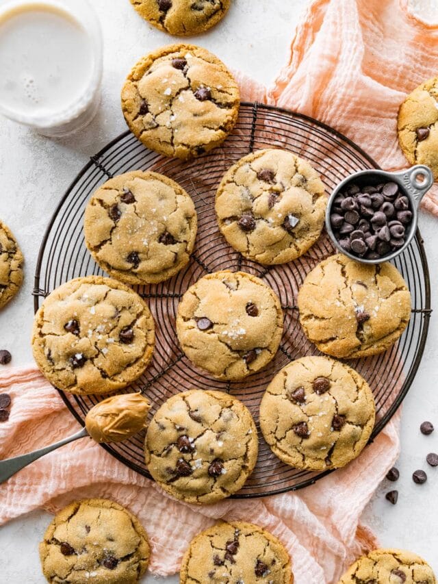 Peanut Butter Chocolate Chip Cookies Two Peas & Their Pod